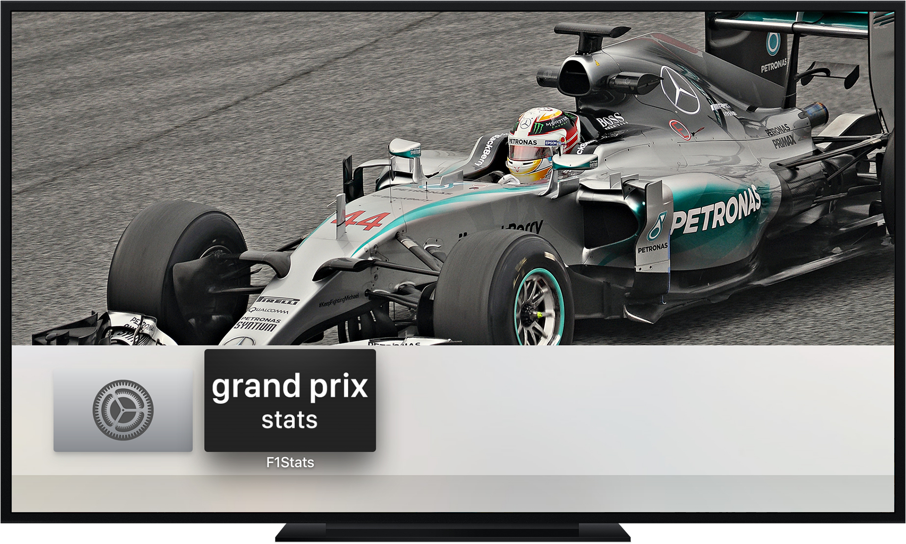 Application icon and Top Shelf image - Grand Prix Stats